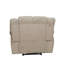 Fauteuil inclinable en velours côtelé beige