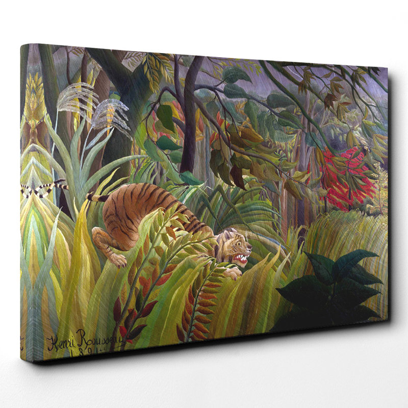 Henri Rousseau - Wrapped Canvas, 70cm H x 100cm W