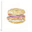 Lox Bagel, reproduction d'art sur toile tendue-20342731-74874884-74874885
