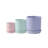 Dotted Cylinder Planter (No Saucer) Medium Glazed Ceramic Pot (Case of 2) - Indoor Outdoor-135239075