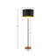 Lampe sur pied en métal