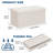 Folding Teddy Fleece Storage Ottoman With Storage-1562432023-1562432018