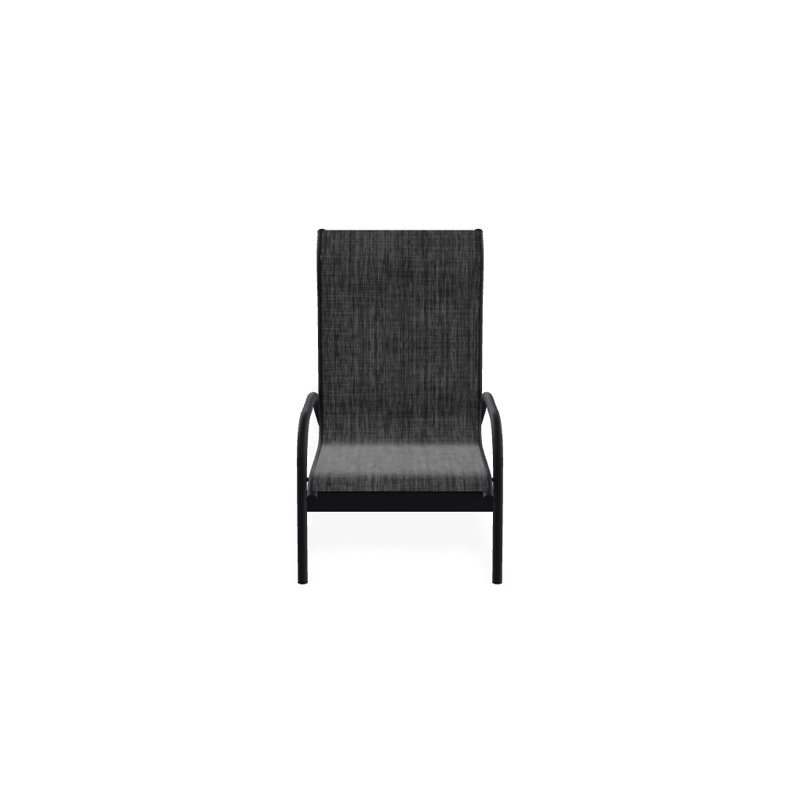 Gardenella Patio Chair, Black, Augustine Shadow