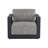 Kurudere Metal Outdoor Lounge Chair-87119496-87119497