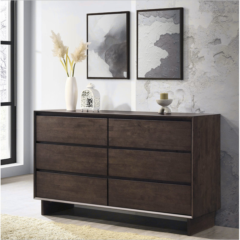 Commode 6 tiroirs Hemlock