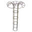 Roseland 195cm H x 109cm W Steel