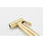 Brushed Gold Toilet Bidet Handheld - Hygienic And Convenient, Rust Corrosion For Long-Term Use In Bathroom Hygiene Metal, Versatile Spray Settings Optimal Cleaning Results