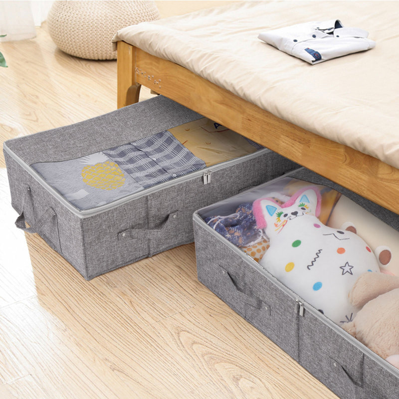 Ensemble de rangement sous le lit