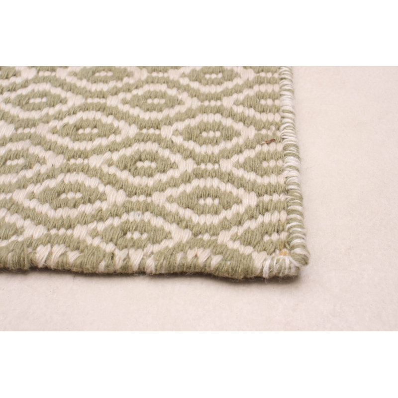 Tapis unique en laine nouvel âge 5 pi 0 po x 7 pi 9 po Keanan