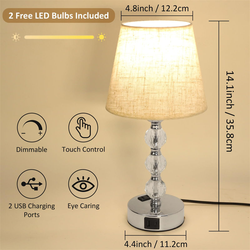 Metal Table Lamp