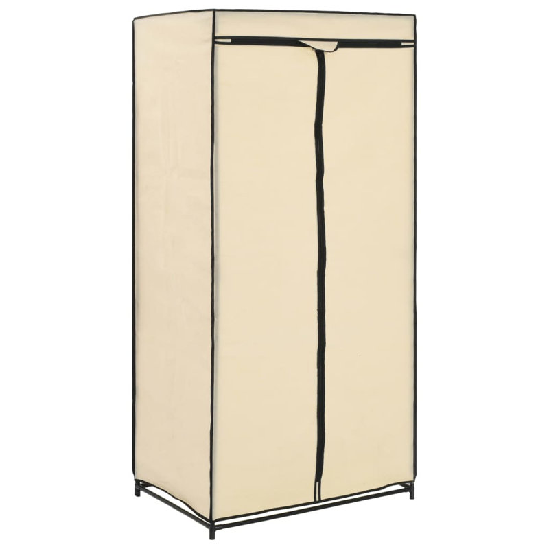 2 Door Wardrobe, Cream