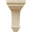 Grand corbeau en bois d'hévéa, l 6 po x P 6 3/4 po x H 12 po (paquet de 4)-73318642-73559408