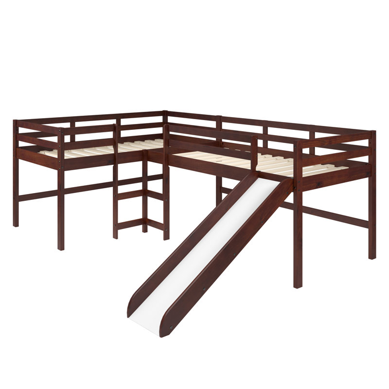 Lit plateforme simple Chelsee par Harriet Bee, Bleu
