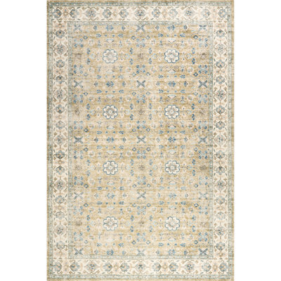  Mariel Wool and Cotton Area Rug