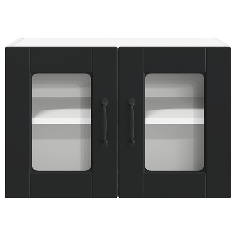 Vidaxl Oven Cabinet Kitchen Cabinet Oven Unit Oven Base Unit Engineered Wood, Black