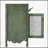 30" Antique Pattern Bathroom Vanity with Rectangle Ceramic Sink