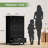 Lasharon 15.75"W Narrow 5-Drawer Dresser w/Slide Rails & Anti-Tip, Space-Saving Bedroom Storage-1382696657