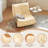 Button-Tufted Bean Bag Sofa