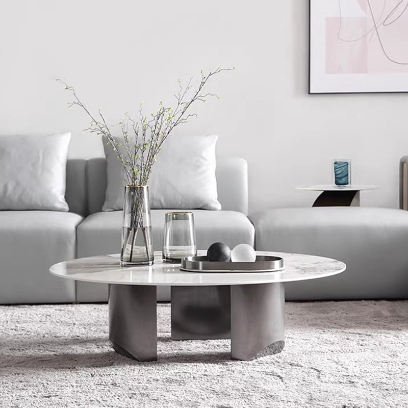 Table basse Minimalist, H 15 po x L 39,4 po x l 39,4 po