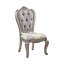 Chaise d'appoint rembourrée (ensemble de 2)