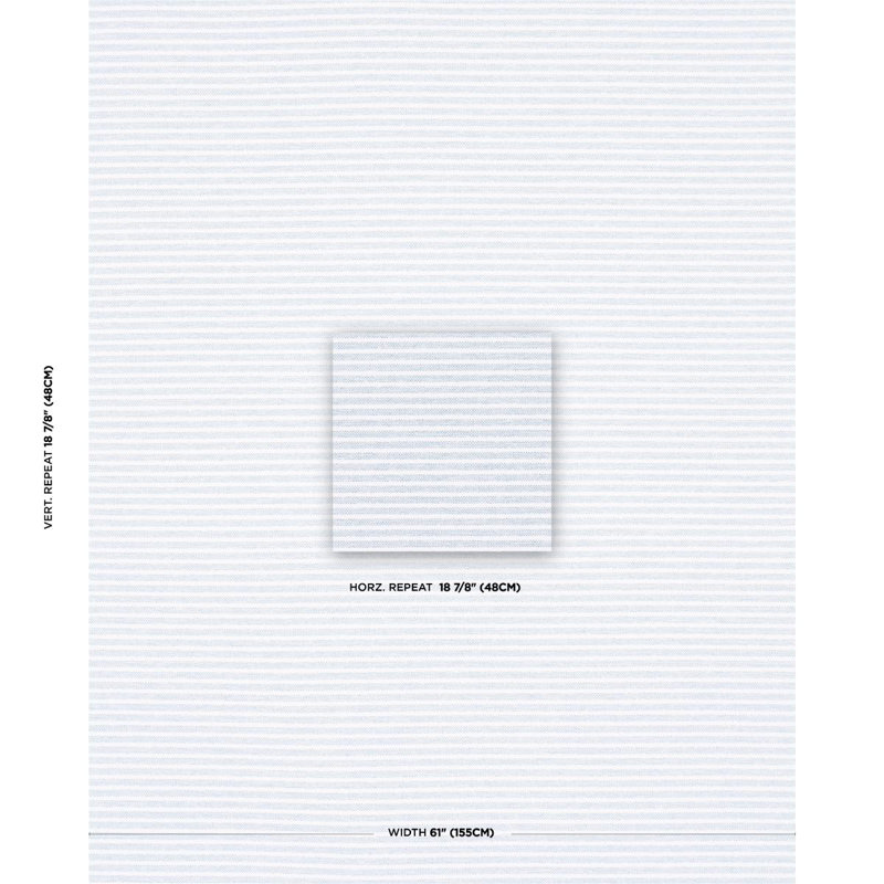 Boucle Stripe Indoor/Outdoor Fabric, Chambray