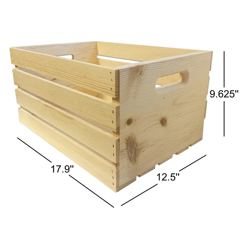 Grande caisse en bois Wilson