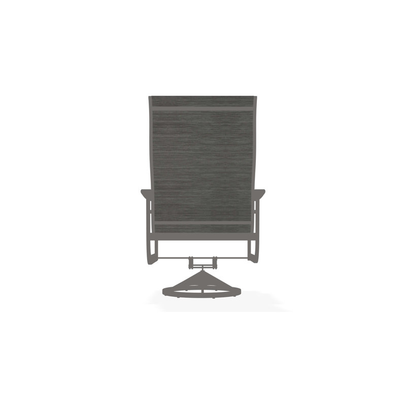 St. Catherine Polymer Outdoor Lounge Chair, Warm Gray, Sicily