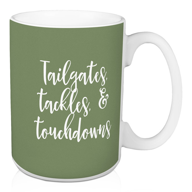 Grande tasse à café à tailgatess Naumann, Vert
