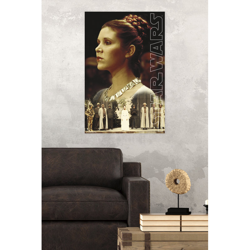Princess leia-impression sur papier cérémonie