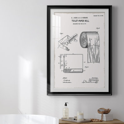 Toilet Paper Patent I " Toilet Paper Patent I "