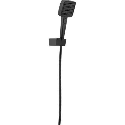 Delta Wall Mount Handheld Shower 4 Setting Matte Black, 1.75 GPM