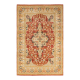 Classic One-of-a-Kind 5' 10" X 9' 0" Hand Knotted Area Rug