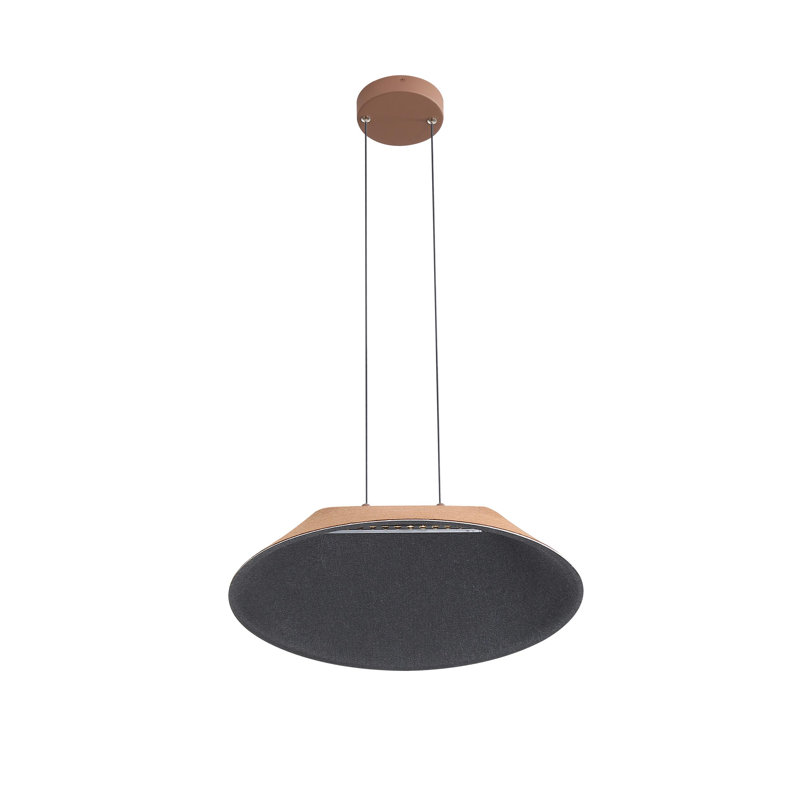 Luminaire suspendu DEL 21 po Meier, Brun