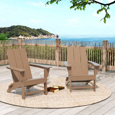 Chaise Adirondack pliante en plastique Joubert