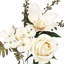 Bouquet de tiges de fleurs artificielles, orchidées et cymbidium-397640936