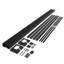 Ensemble de cadre en aluminium Freestyle pour écran de confidentialité, compatible avec les panneaux décoratifs de 60 x 120 cm