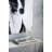 Silver Glass Framed Accent Mirror-335717980-379832894