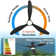 52'' Ceiling Fan With Led Lights (set of 2)