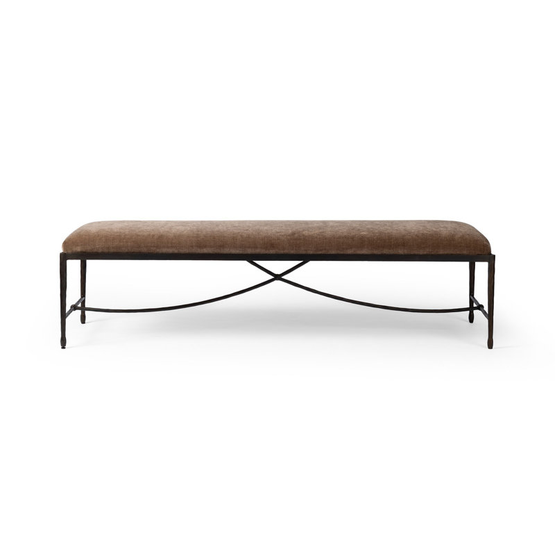 Upholstered Bench, Altair Mushroom