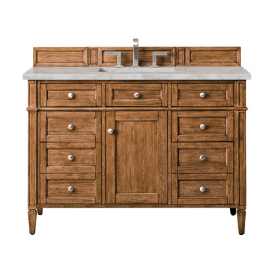 Brittany 48" Single Vanity W/FreePower Wireless Charger