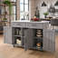 Wood Kitchen Island-1291038629