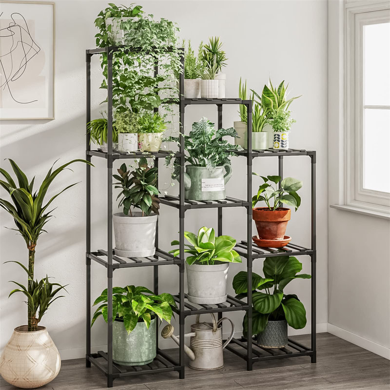 Support pour plante Kenyi, Noir