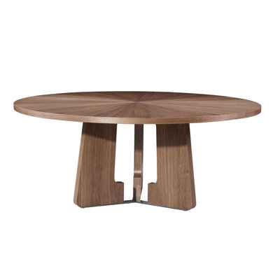 Maujim Dining Table- Light Walnut