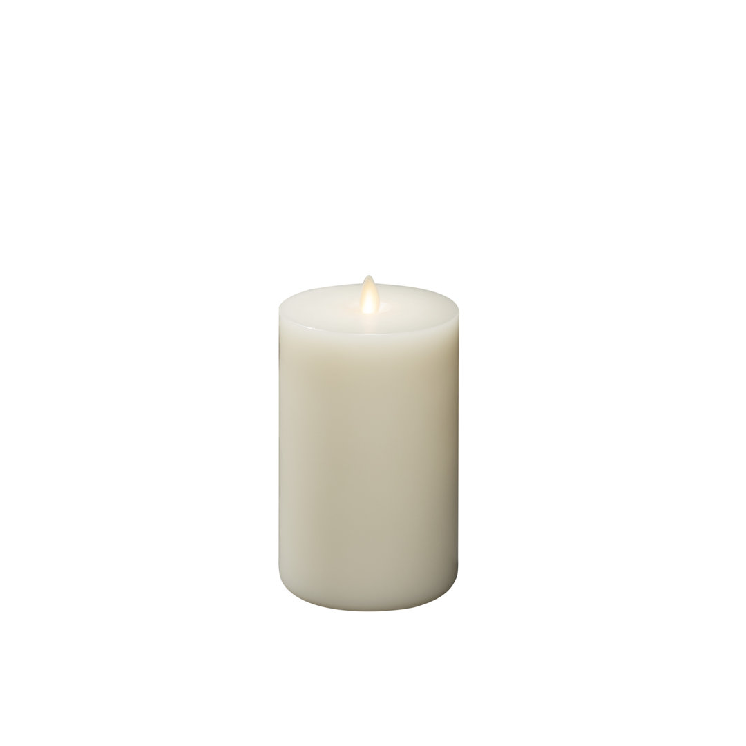 Vanilla Scented Flameless Pillar Candle