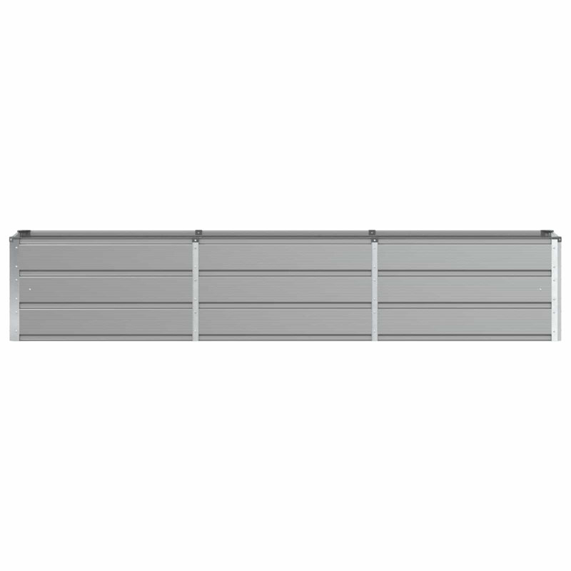 Planter Steel, Light Grey, 45cm H x 240cm W x 40cm D