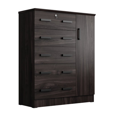 Odesser 56" Tall Dresser, Wardrobe Combo