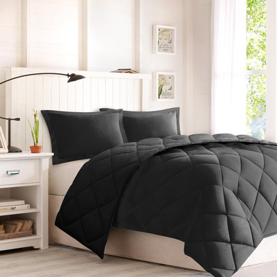 Édredon réversible simple / simple TG de 3 m avec rembourrage respirant et matelassé