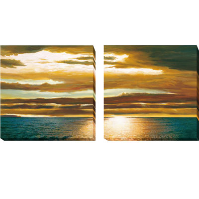 " Reflections On The Sea I And II " by Dan Werner