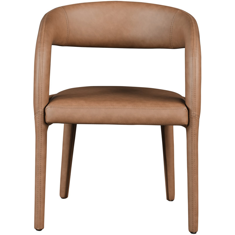Aurich 18'' H Vegan Leather Upholstered Armchair