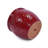 Of 3 Red Ceramic Planters For Different Settings, Contemporary Style With Glossy Finish, Weather , Built-In Drainage Root Growth, 14.89" L W 12.74" H, 47.56 Lbs In Bean Paste Red, Modern Various-734830752